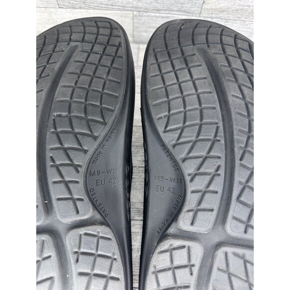 OOFOS OOahh Recovery Slides Sport Comfort Sandals Black Men’s Size 9 GUC - Picture 6 of 6